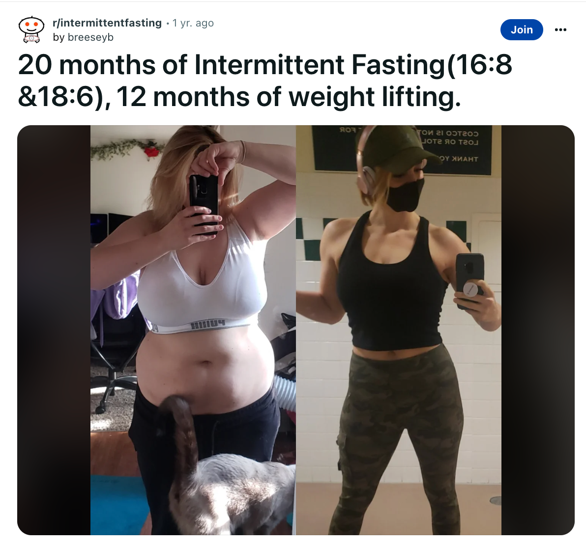 18/6 intermittent fasting results